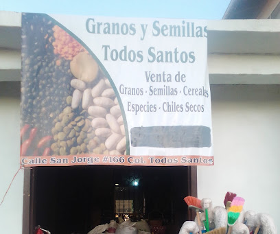 Granos, semillas y chiles secos Todos Santos
