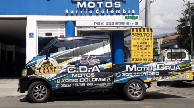 MotoGrua MotoCrane Medellin