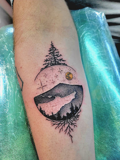 Explore african tattoos ideas, creative tattoo ideas in Benton, available at Spectrum Tattoo