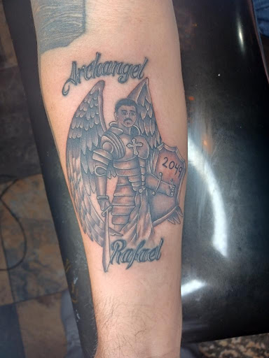 Explore arm sleeve tattoo ideas for men, creative tattoo ideas in Chandler, available at 24 Hour Tattoo & Piercing