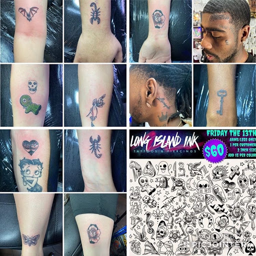 Find cat tattoo ideas female for your next unique tattoo in Douglasville at Long Island Ink Tattoo & Piercing