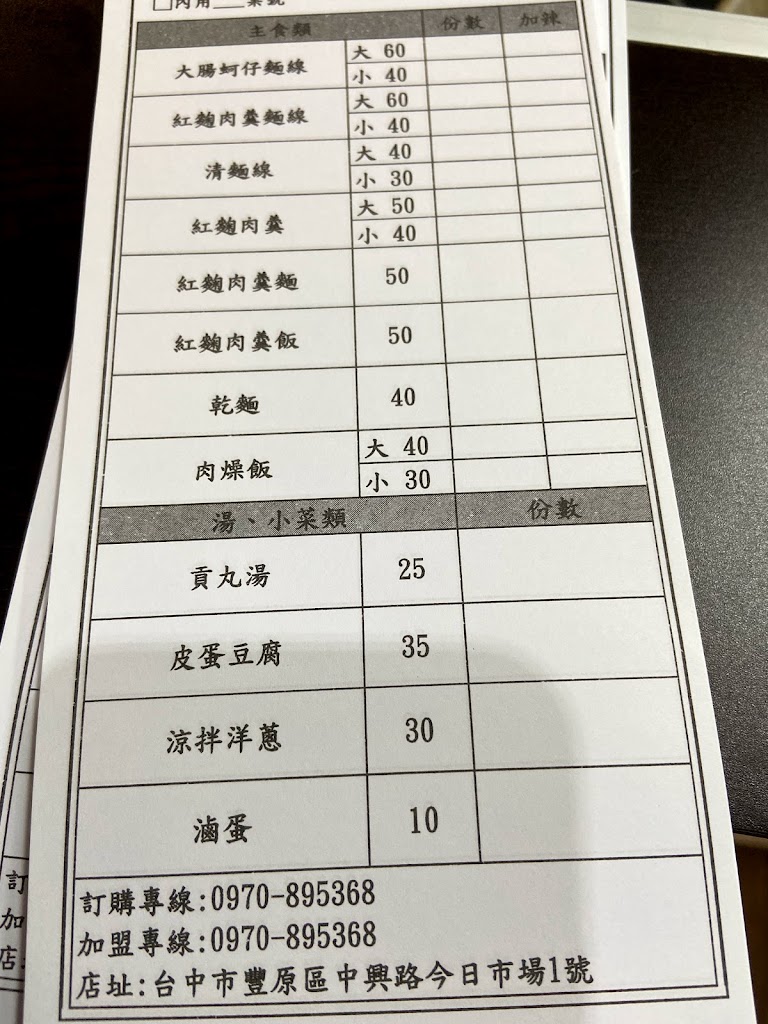 新港老店-和你見麵-豐原必吃大腸蚵仔麵線|推薦赤肉羹|銅板美食|推薦美食|必吃小吃|傳統美食推薦 的照片