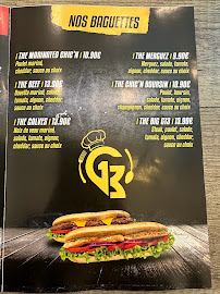 G13 Smash Burger à Bondy carte
