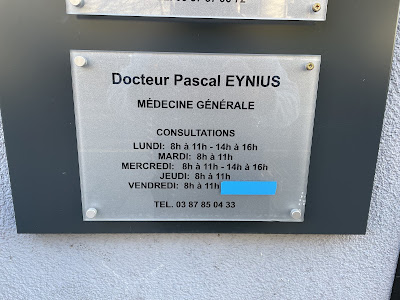 Eynius Pascal à Forbach