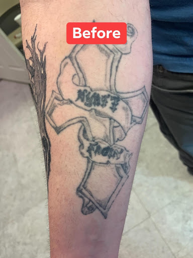 Explore m tattoo ideas, creative tattoo ideas in Hudson Falls, available at ALTERED ADDICTION TATTOOS