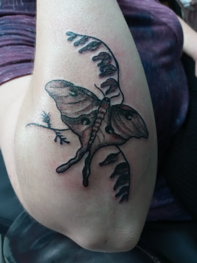 Explore hip and thigh tattoo ideas, creative tattoo ideas in Hot Springs National Park, available at Intenze Images