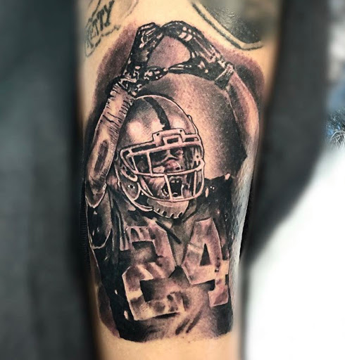 Explore gym tattoo ideas, creative tattoo ideas in Pittsburg, available at Delta Art & Tattoo