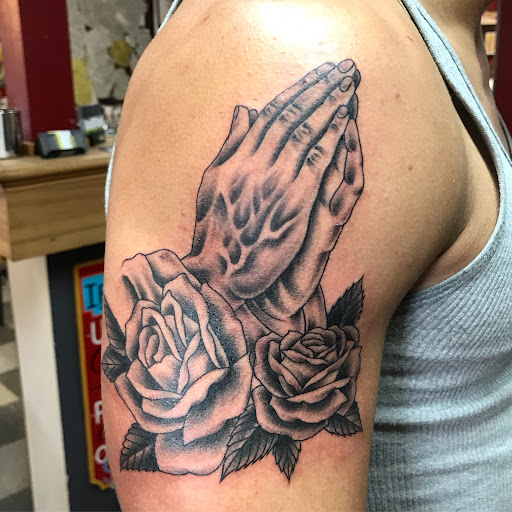 Explore eragon tattoo ideas, creative tattoo ideas in Slidell, available at No Kings Tattoo