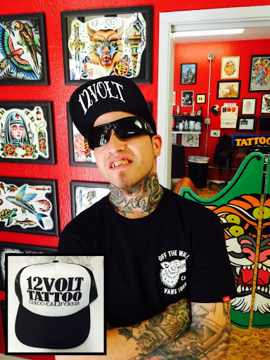 Tattoo Shop «12 Volt Tattoo Chico», reviews and photos, 194 E 8th St, Chico, CA 95928, USA