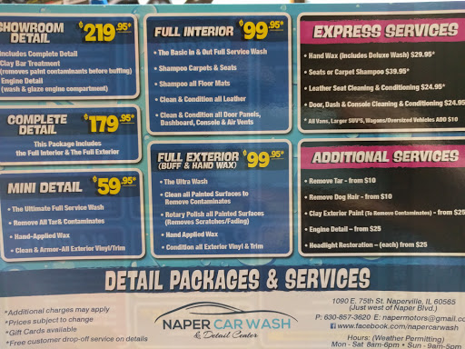 Car Wash «Naper Carwash», reviews and photos, 1090 75th St, Naperville, IL 60565, USA