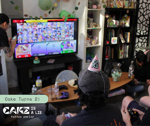 Explore linkin park tattoo ideas, creative tattoo ideas in Brooklyn, available at Cake Is a Lie Tattoo Parlor