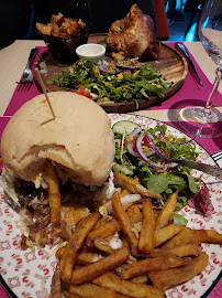 Hamburger végétarien du Restaurant Café Des Halles à Lannion - n°5