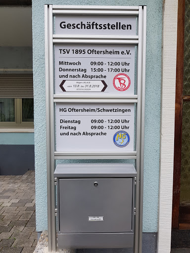 TSV Oftersheim - Geschäftsstelle