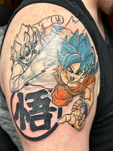 Explore emo tattoo ideas, creative tattoo ideas in Broxton, available at Seratonin Tattoo Parlor