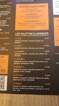 La Crêperie Thionville à Thionville menu