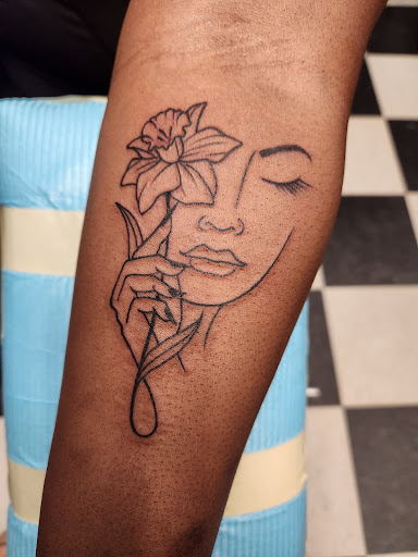 Explore car tattoo sleeve ideas, creative tattoo ideas in Augusta, available at Mr. Tattoo