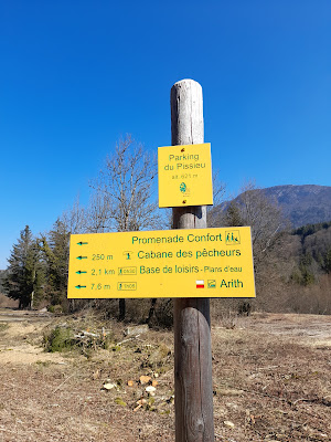 Parking cascade à Le Chatelard