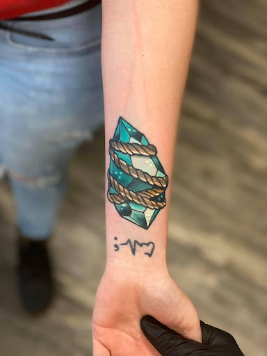 Explore face tattoo ideas female, creative tattoo ideas in Goose Creek, available at Red Kirin Tattoo