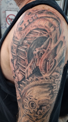 Explore marilyn manson tattoo ideas, creative tattoo ideas in Savannah, available at Black Lotus Tattoo and Piercing