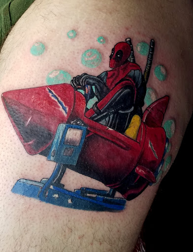 Tattoo Shop «Flesh To Fantasy Tattoo Emporium», reviews and photos, 721 S Main St, Bellefontaine, OH 43311, USA