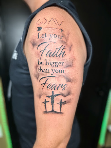 Explore big tattoo ideas female, creative tattoo ideas in Foley, available at Emerald Ink Tattoos by Victoria