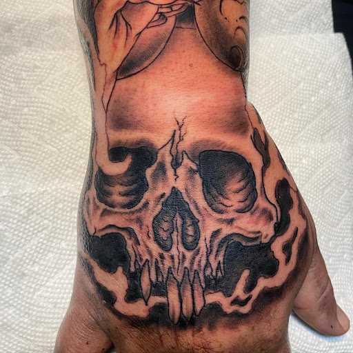 Explore cover up tattoo ideas female arm, creative tattoo ideas in Peabody, available at Thousand Needles Tattoo