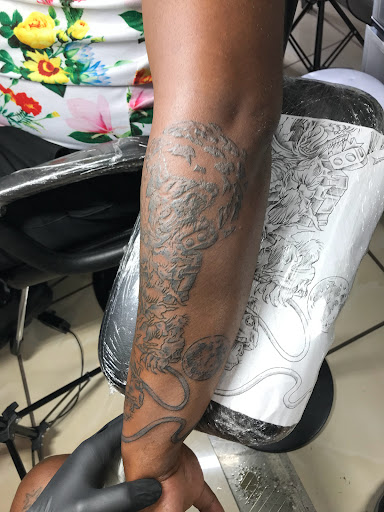 Explore good ideas for a cover up tattoo, creative tattoo ideas in San Diego, available at Federation Ink Tattoo Parlor