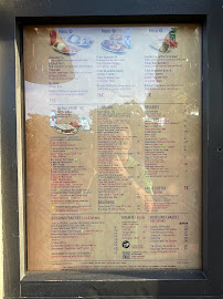 Carte du Restaurant Hakuna Matata à Chessy