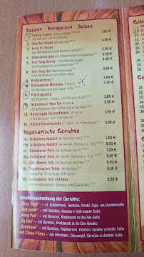 Carte du Sunrise Asia Wok - Beselich à Beselich