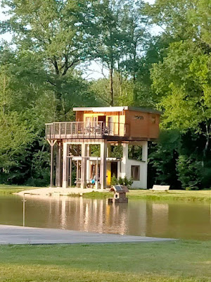 Étang la rivière à Larivière
