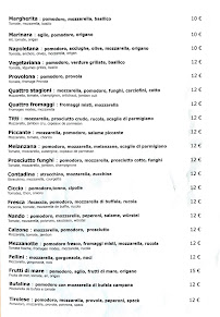 Menu / carte de Le Fellini à Roquebrune-Cap-Martin