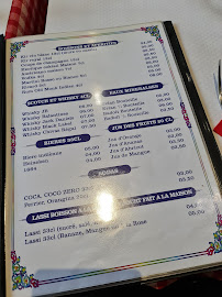 Restaurant indien Avi Ravi à Suresnes - menu / carte