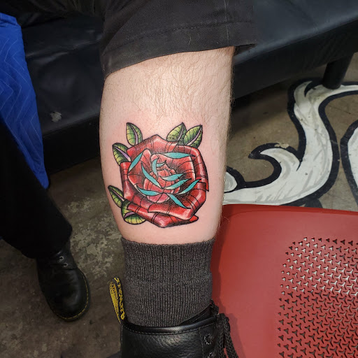 Explore ace tattoo ideas, creative tattoo ideas in Lubbock, available at Sinners & Saints Art Company