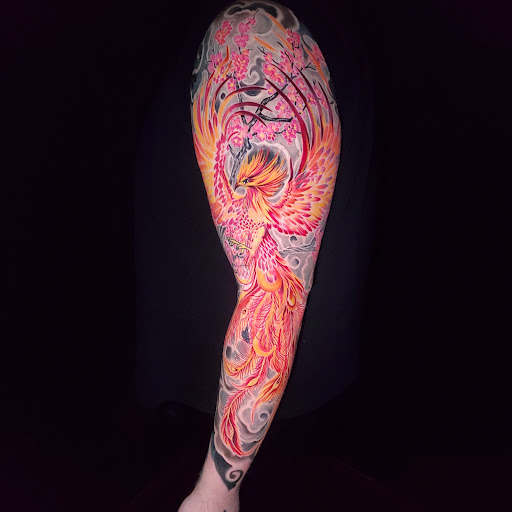 Explore mc escher tattoo ideas, creative tattoo ideas in Antioch, available at Flying Dutchman Tattoo