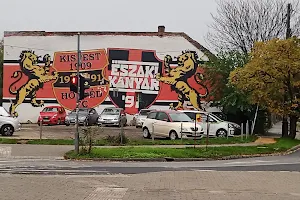 Kispest-Honvéd FC graffiti image