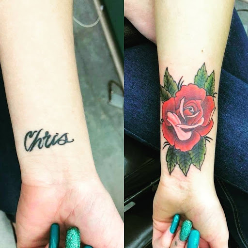 Explore he man tattoo ideas, creative tattoo ideas in Calhoun, available at A Sailors Grave Tattoo Parlor