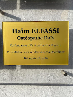 Ostéopathe Gagny | Haïm El fassi |Consultation en cabinet, à domicile et en Urgence à Gagny