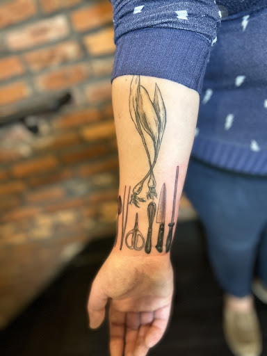 Explore literary tattoo ideas, creative tattoo ideas in Washington, available at Fattys Tattoos & Piercings H Street