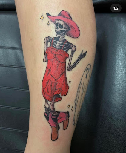Explore name tattoo ideas on neck, creative tattoo ideas in Aledo, available at Elevated Tattoo & Piercing