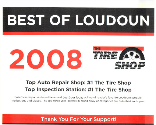 Tire Shop «The Tire Shop», reviews and photos, 925 Edwards Ferry Rd NE, Leesburg, VA 20176, USA