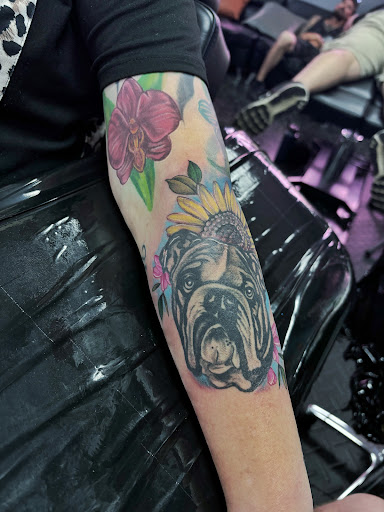 Explore painting tattoo ideas, creative tattoo ideas in Fort Myers, available at Loyal 2 The Coil Tattoos & Piercings (Edison Mall Location Entrance F)