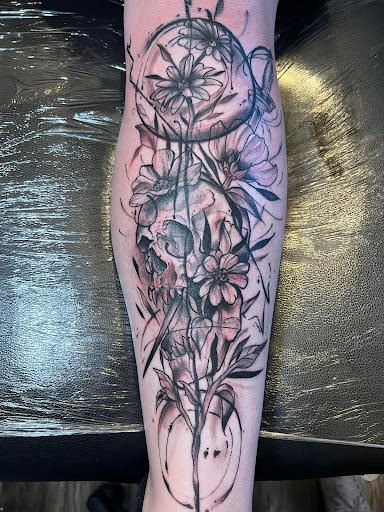 Explore random tattoo ideas for guys, creative tattoo ideas in Mayodan, available at Bleeding Ink Tattoo