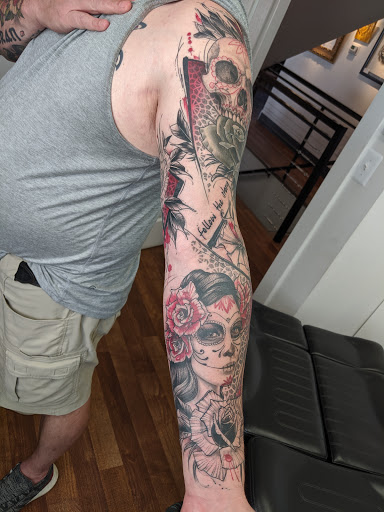 Explore cover tattoo ideas, creative tattoo ideas in Plymouth, available at North Main Tattoo Studio & Art Gallery