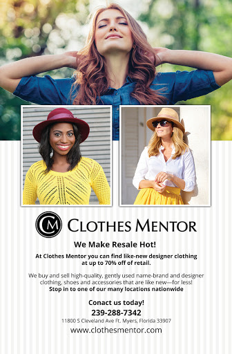 Used Clothing Store «Clothes Mentor», reviews and photos, 11800 S Cleveland Ave, Fort Myers, FL 33907, USA