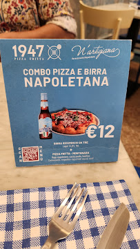 1947 Pizza Fritta Napoli à Naples carte