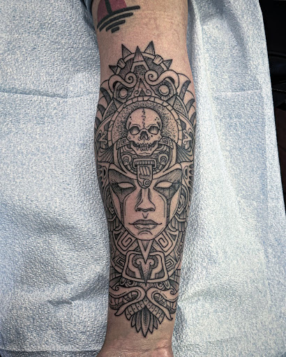 Explore breast cancer ribbon tattoo ideas, creative tattoo ideas in Savannah, available at Savannah Ink Tattoo