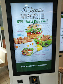 Menu du McDonald's à Montreuil