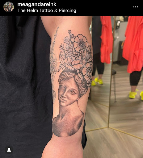 Explore bermuda tattoo ideas, creative tattoo ideas in Fort Oglethorpe, available at The Helm Tattoo & Piercing