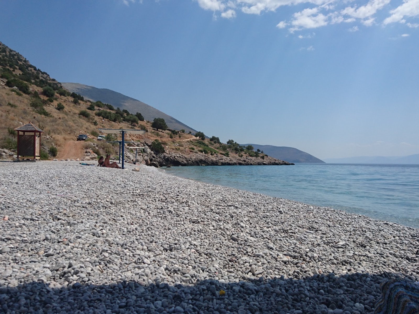 Fotografie cu Minas beach cu o suprafață de apa pură turcoaz
