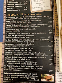 Crêperie Des Grèves à Langueux menu